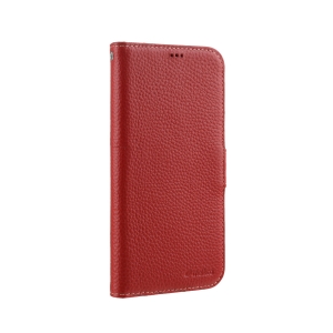 Кожаный чехол книжка Melkco для Apple iPhone 12 mini (5.4") - Wallet Book Type, красный