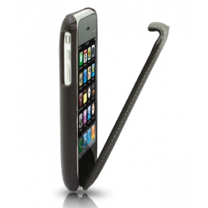 Кожаный чехол Melkco для Apple iPhone 3GS/3G - Jacka Type - коричневый