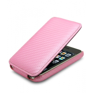 Чехол Melkco для Apple iPhone 3GS/3G - Jacka Type - розовый карбон