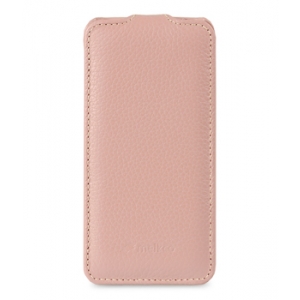 Кожаный чехол Melkco для Apple iPhone 5C - Jacka Type - розовый