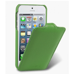 Кожаный чехол Melkco для Apple iPhone 5/5S / iPhone SE - Jacka Type - зеленый