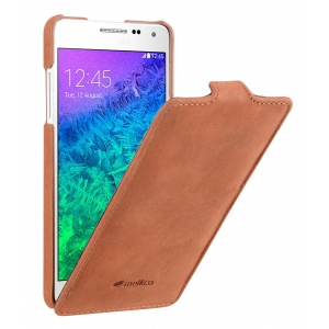Кожаный чехол Melkco для Samsung Galaxy A5 - Jacka Type - Classic Vintage Brown - коричневый