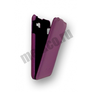 Кожаный чехол Melkco Leather Case для Samsung Galaxy Note GT-N7000 / Note LTE GT-N7005 - Jacka Type - сиреневый