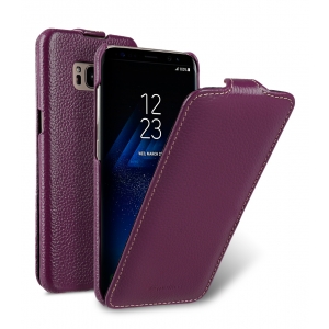 Кожаный чехол Melkco для Samsung Galaxy S8 - Jacka Type - сиреневый