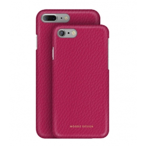 Кожаный чехол Moodz для iPhone 8/7 Floater leather Hard Ciciamino - розовый