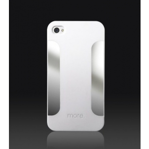 Пластиковый чехол More Para Blaze Collection для iPhone 4/4S - белый