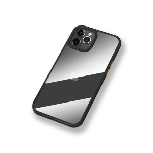 Чехол накладка Rock Guard Pro Protection Case для Apple iPhone 12 Pro Max (6.7"), прозрачный черный