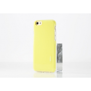 Силиконовый чехол Rock Jello Series для Apple iPhone 6/6S (4.7") - желтый