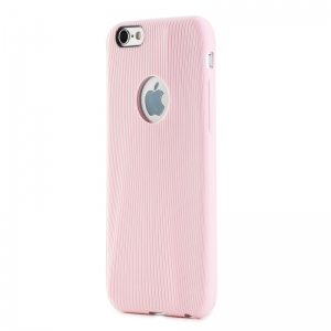 Силиконовый чехол Rock Melody Series для Apple iPhone 6/6S (4.7") - розовый