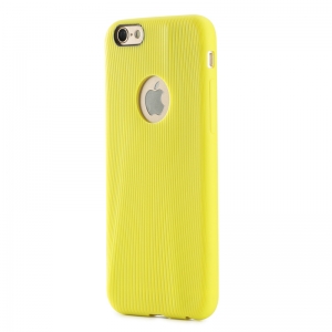 Силиконовый чехол Rock Melody Series для Apple iPhone 6/6S (4.7") - желтый
