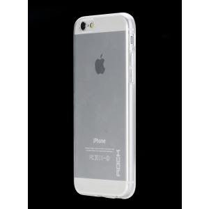 Силиконовый чехол Rock Slim Jacket для Apple iPhone 6/6S Plus (5.5") - прозрачный