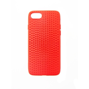 Чехол накладка TPU Rock Dot Series для Apple iPhone 7/8, красный