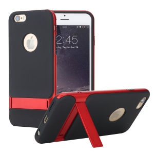 Двухкомпонентный TPU-PC чехол накладка с подставкой Rock Royce with stand Series для iPhone 7/8 - красный