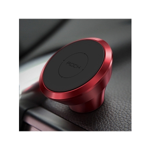 Автомобильный магнитный держатель для смартфонов на торпеду Magnetic Dashboard Car Mount, красный