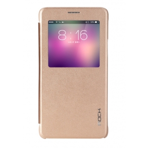 Чехол Rock Uni Series для Samsung Galaxy Note 4 - золотистый