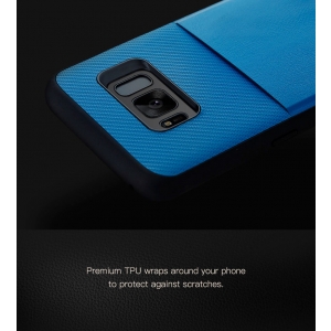 Чехол накладка TPU-PC Rock Space Cana для Samsung Galaxy S8 Plus Синий