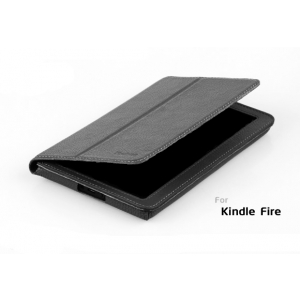 Кожаный чехол Yoobao Leather Case для Amazon Kindle Fire - чёрный