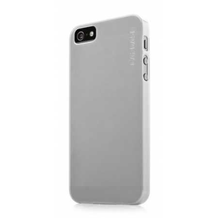 Силиконовый ультратонкий чехол CAPDASE Soft Jacket LAMINA для Apple iPhone 5/5S / iPhone SE - белый