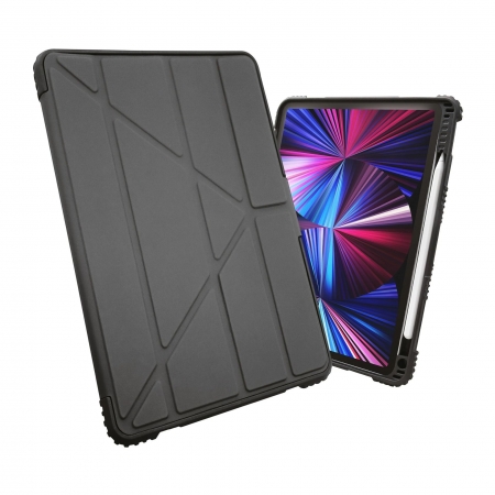 Противоударный защитный чехол BUMPER FOLIO Flip Case для iPad Pro 12.9" (2018/2020/2021/2022)