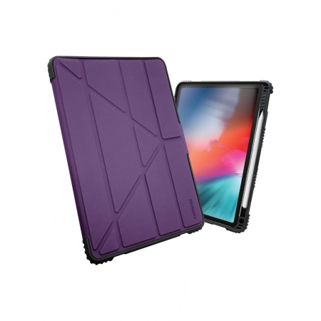Противоударный защитный чехол Capdase BUMPER FOLIO Flip Case для Apple iPad 10.2" (2019/2020), сиреневый