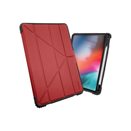 Противоударный защитный чехол Capdase BUMPER FOLIO Flip Case для Apple iPad 10.2" (2019/2020), красный