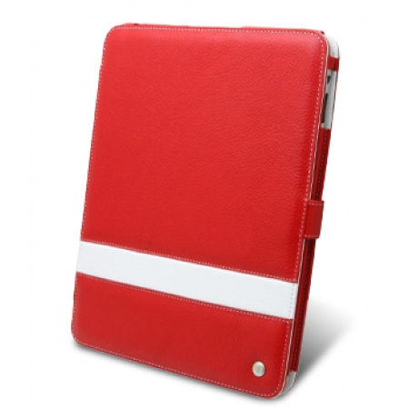 Кожаный чехол Melkco для Apple iPad 3G/Wifi - Limited Edition Book Type - красный