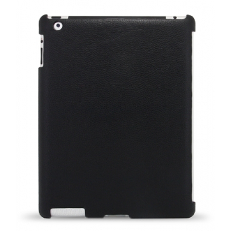 Кожаный чехол Melkco для  Apple iPad 2 dedicated to fit for Original Smart Cover - черный