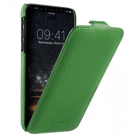 Кожаный чехол флип Melkco для Apple iPhone 11 - Jacka Type - зеленый
