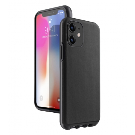 Кожаный чехол накладка Melkco Urban Rugged Series для Apple iPhone 11, черный