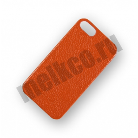 Кожаный чехол - задняя крышка Melkco для Apple iPhone 5/5S / iPhone SE - Snap Cover - оранжевый