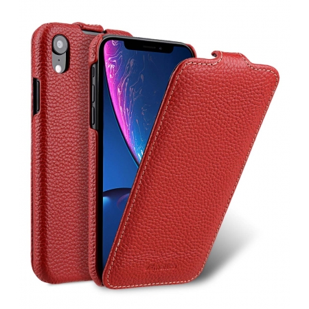 Кожаный чехол Melkco для Apple iPhone XR - Jacka Type - красный