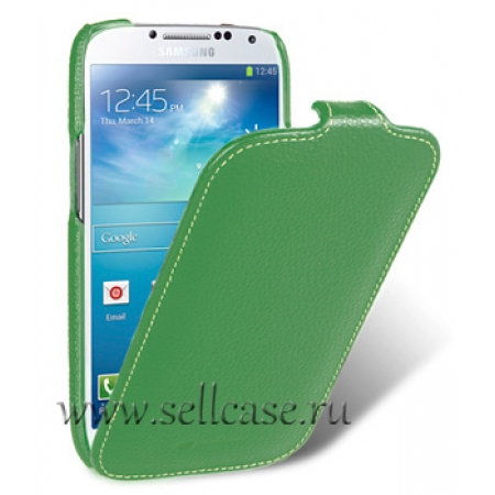 Кожаный чехол Melkco для Samsung Galaxy S4 GT-I9500 - Jacka Type - зеленый