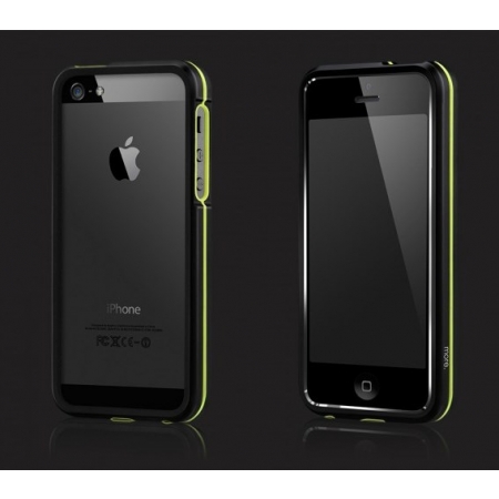 Металлический бампер More Armor Metal Hybrid Ring для Apple iPhone 5/5S / iPhone SE - чёрный