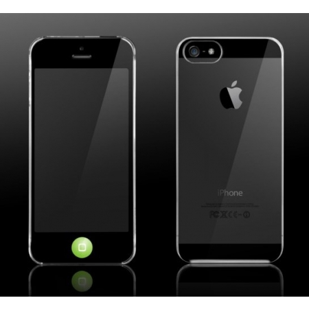 Пластиковый чехол More Granite Ultra Slim для Apple iPhone 5/5S / iPhone SE - прозрачный
