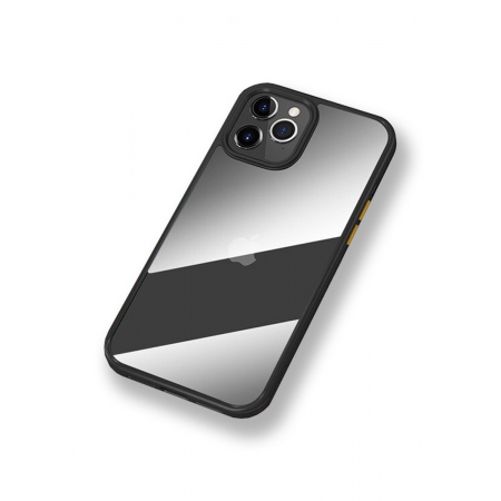 Чехол накладка Rock Guard Pro Protection Case для Apple iPhone 12 mini (5.4"), прозрачный черный