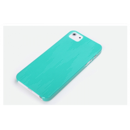 Пластиковый чехол Rock для Apple iPhone 5/5S / iPhone SE - голубой