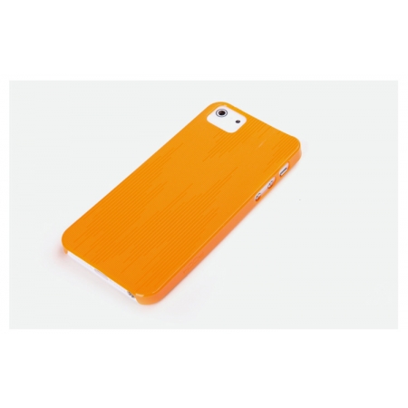 Пластиковый чехол Rock для Apple iPhone 5/5S / iPhone SE - оранжевый