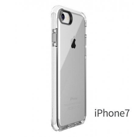 Силиконовый противоударный TPU-TPE чехол Rock Guard Series для Apple iPhone 8/7 - прозрачный белый