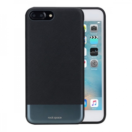 Двухкомпонентный чехол Rock Elite TPU-PC для Apple iPhone 8 Plus/7 Plus - чёрный