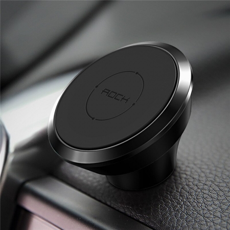 Автомобильный магнитный держатель для смартфонов на торпеду Magnetic Dashboard Car Mount, черный
