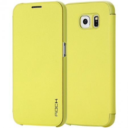 Чехол Rock Touch Series для Samsung Galaxy S6 - желтый