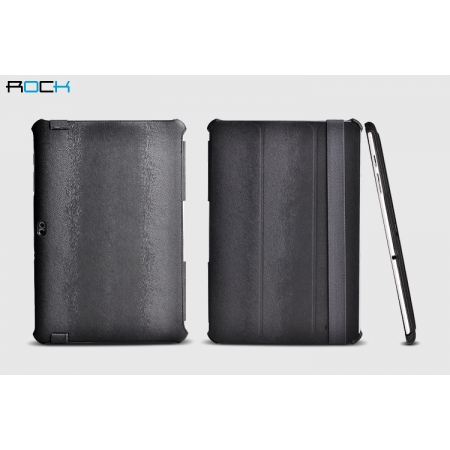 Чехол ROCK Texture series для Samsung Galaxy Tab 2 10.1" P5100 - темно-серый