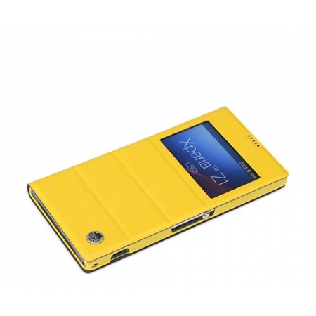 Чехол Rock Excel Series для Sony Xperia Z1 / L39t - желтый